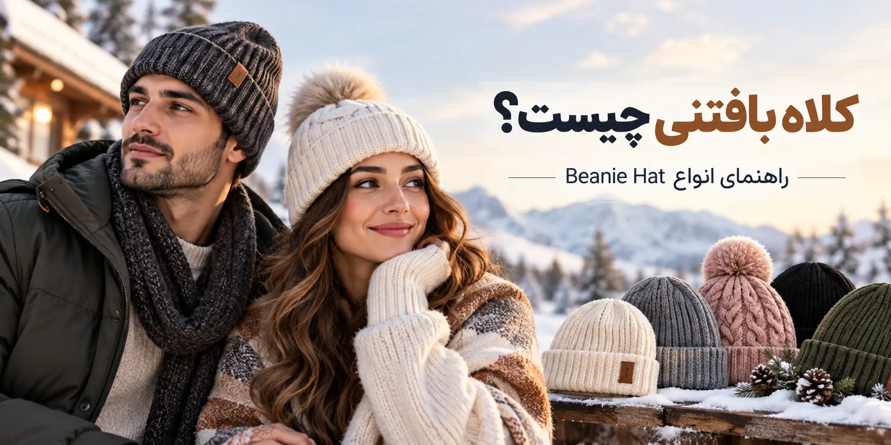 کلاه بافتنی چیست؟ راهنمای انواع Beanie Hat و انتخاب مدل مناسب